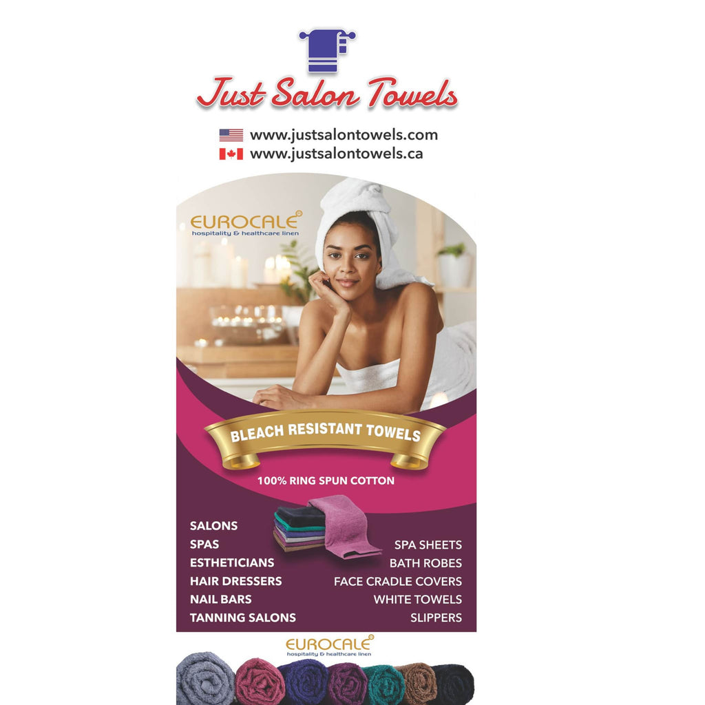 Microfibre Hairdressing Towels x10 Bleach-Resistant 75x35cm Hair Salon Spa  Hand | eBay